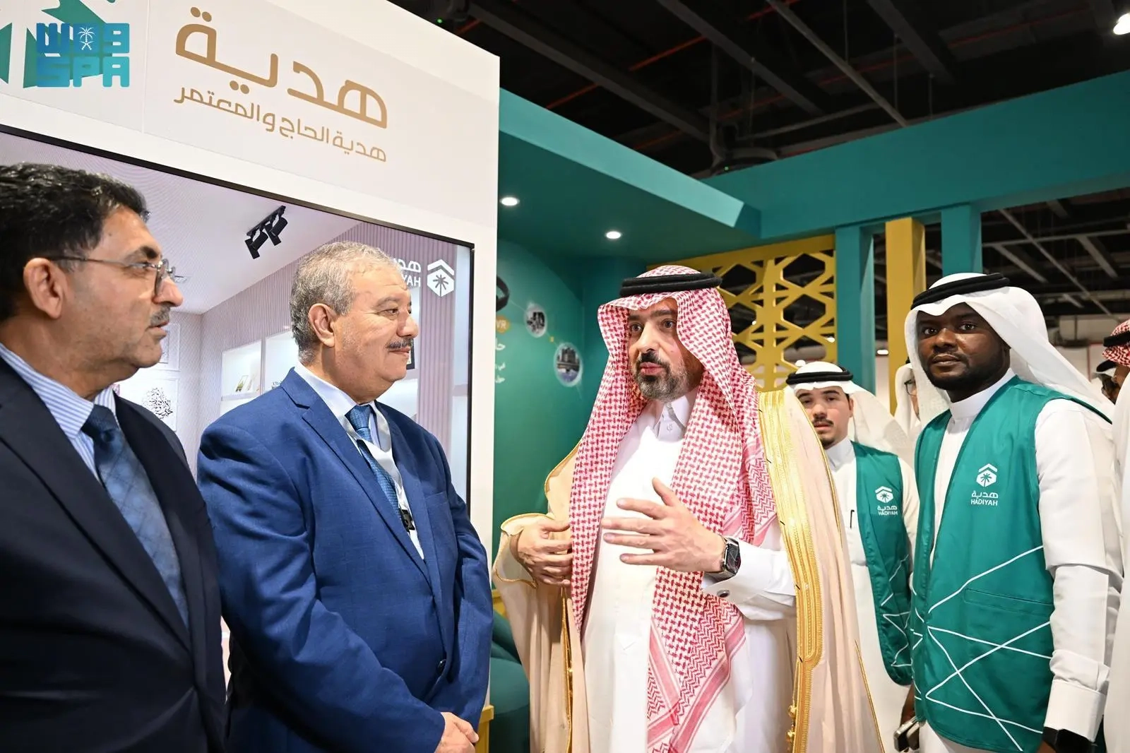 'هدية' تدشّن مبادرة 'المراكز المتنقلة' لخدمة ضيوف الرحمن