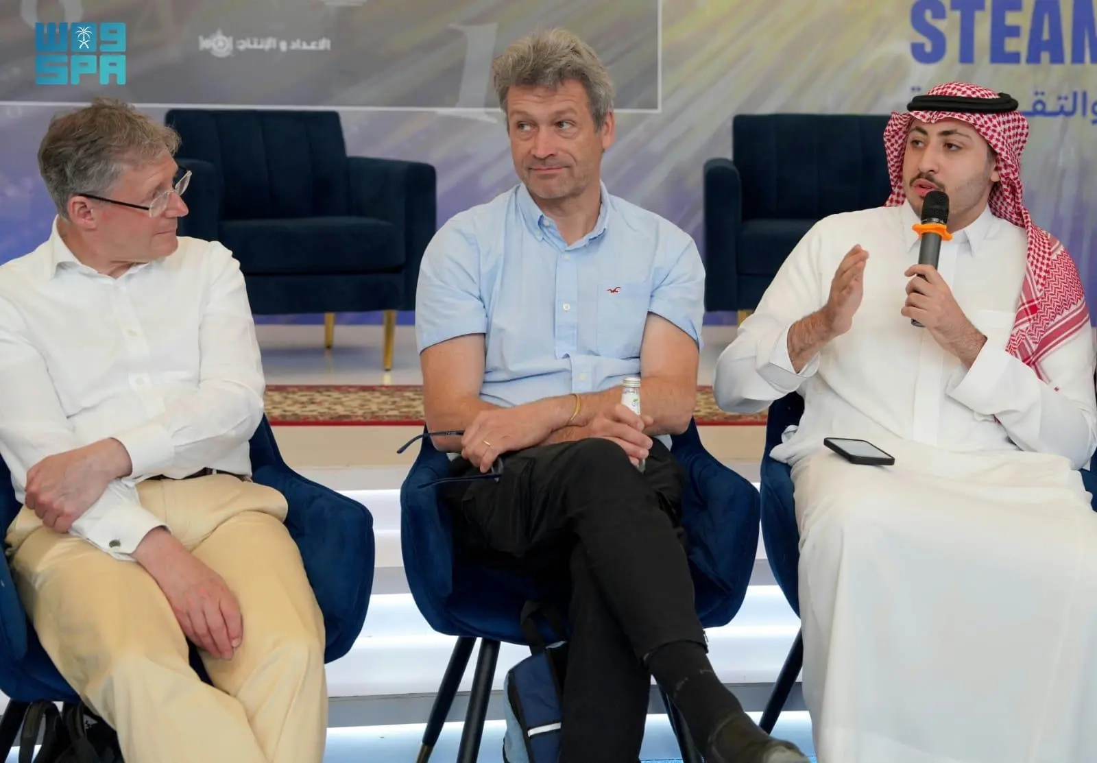 واحة الملك سلمان للعلوم تستضيف وفد مجلس البحوث العالمي