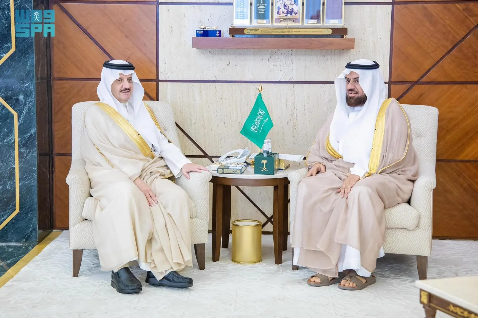 الأمير سعود بن نايف يستقبل مدير عام فرع وزارة الشؤون الإسلامية