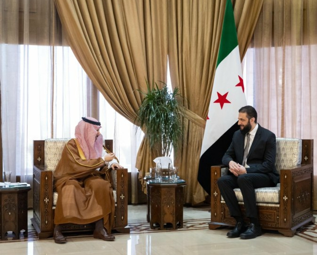 الرئيس السوري يستقبل سمو وزير الخارجية