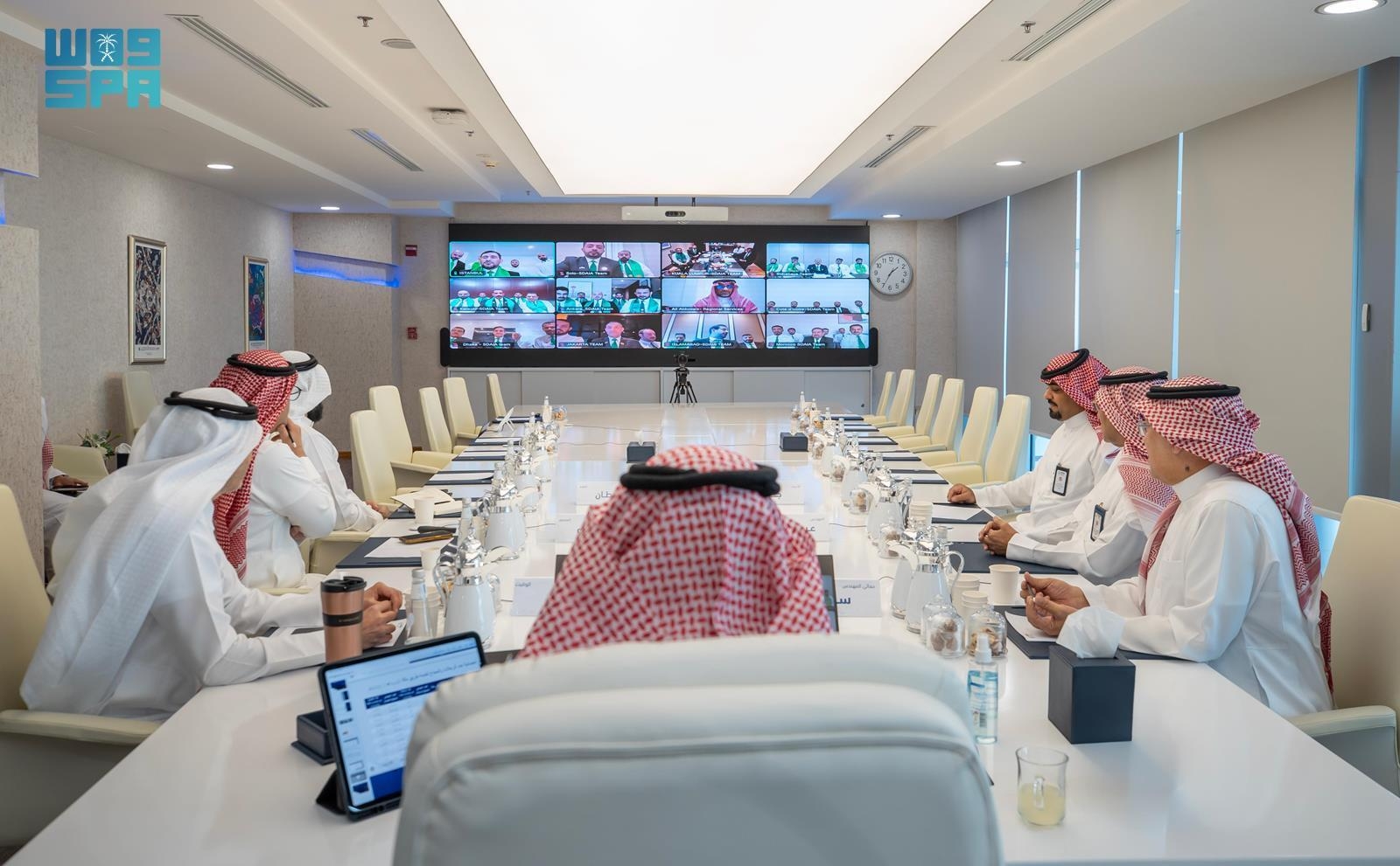 رئيس 'سدايا' يطلع على سير العمل التقني في 11 مطارًا دوليًا ضمن مبادرة طريق مكة لحج 1446هـ وكفاءة تشغيلها