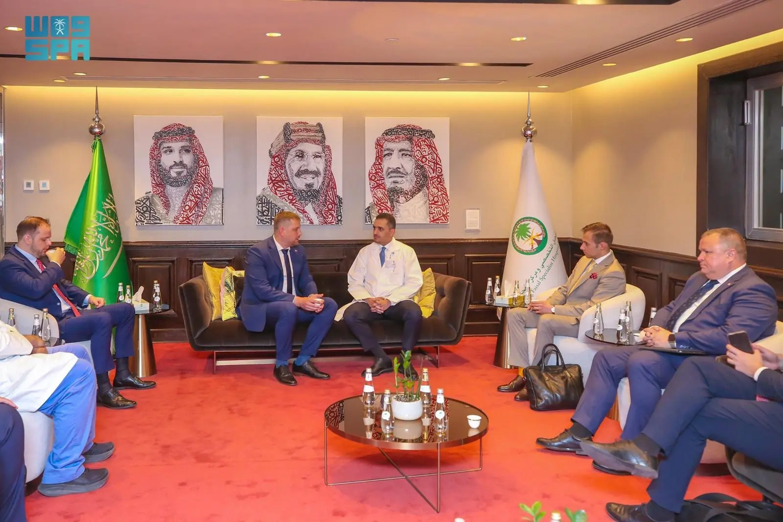 وزير الصحة السلوفاكي يزور 'التخصصي' ويبحث سبل التعاون في الرعاية التخصصية والابتكار الطبي
