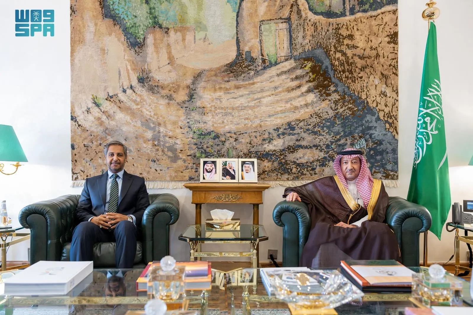 نائب وزير الخارجية يستقبل سفير جمهورية جيبوتي لدى المملكة