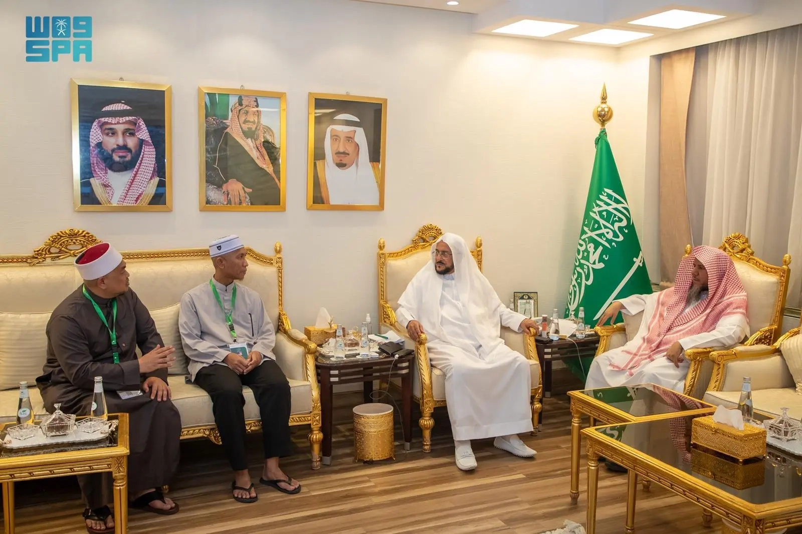 وزير الشؤون الإسلامية يستقبل مفتي ولايتي بينانج وسلانجور الماليزيتين ضمن برنامج ضيوف خادم الحرمين الشريفين