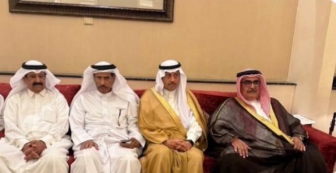 سفير خادم الحرمين الشريفين لدى مملكة البحرين نايف السديري يُقدِمّ التعازي والمواساة لعائلة البوعينين