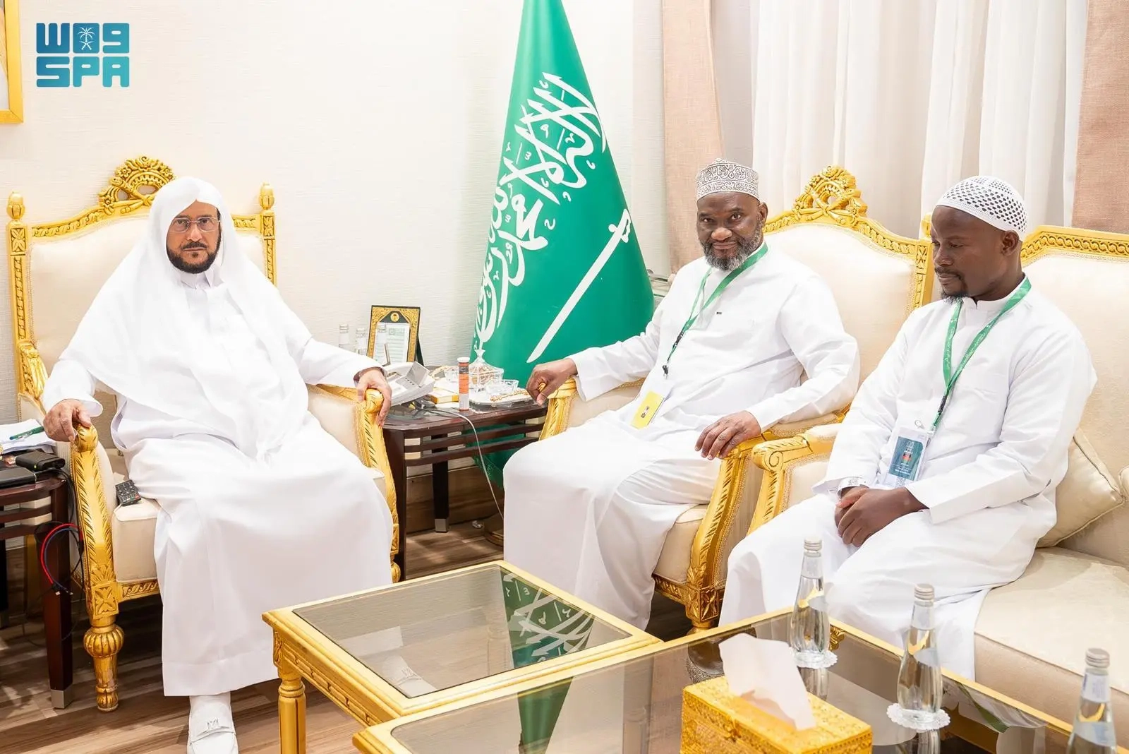وزير 'الشؤون الإسلامية' يستقبل رئيس المجلس الإسلامي في ملاوي