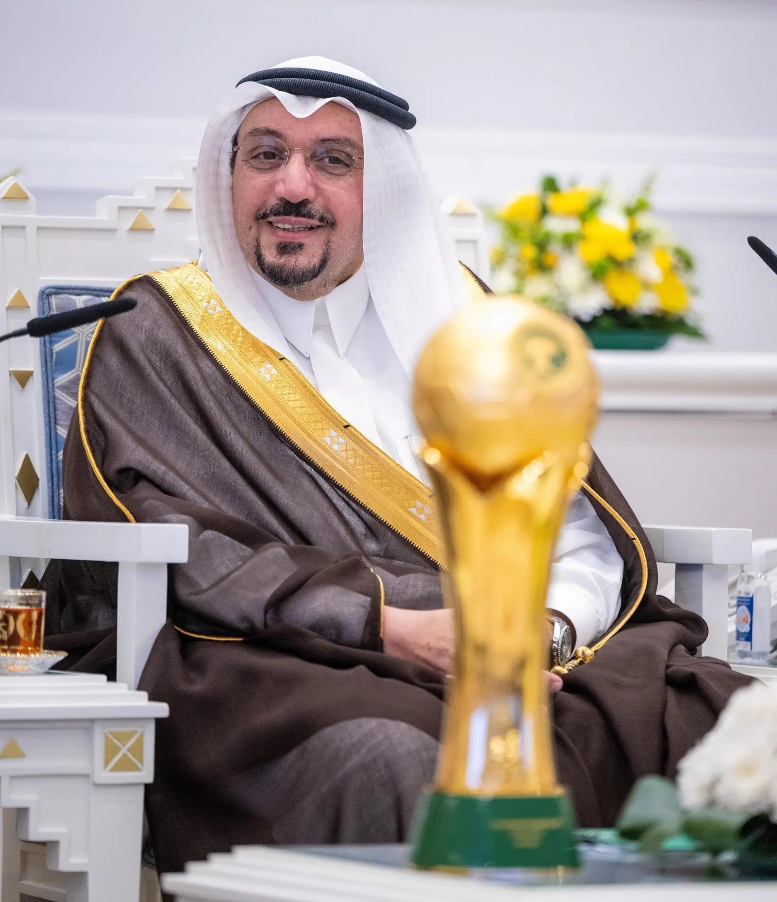 أمير القصيم يستقبل الأندية الرياضية بالمنطقة التي حققت إنجازات خلال عام 2025م