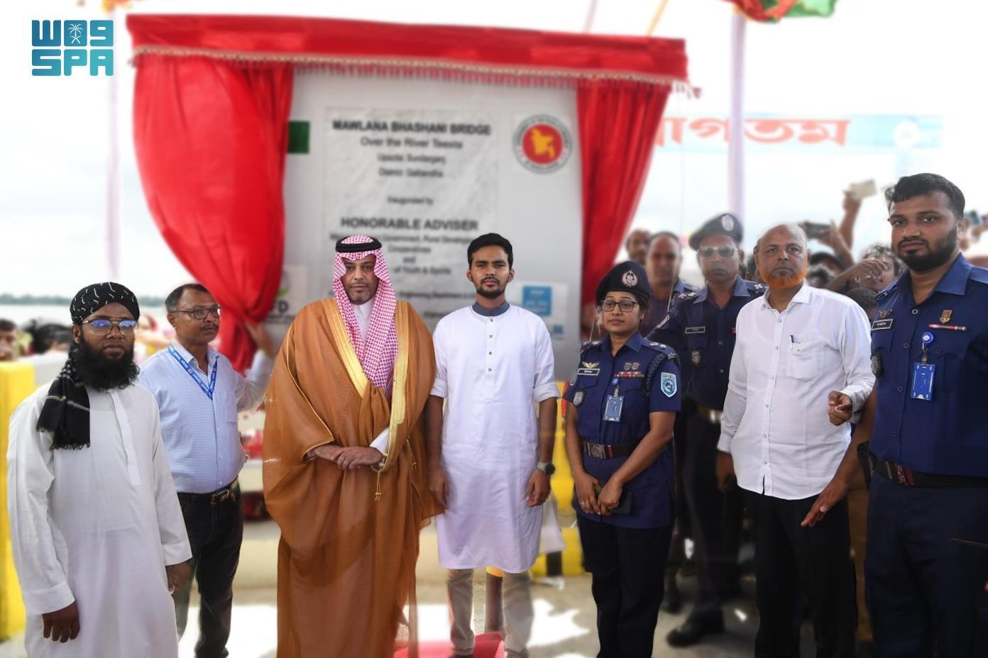 الصندوق السعودي للتنمية يشارك في افتتاح جسر نهر تيستا في بنغلاديش