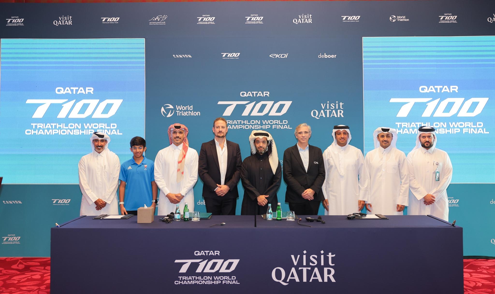 Qatar to Host the Triathlon World Championship Finals Qatar T100 for Five Consecutive Years