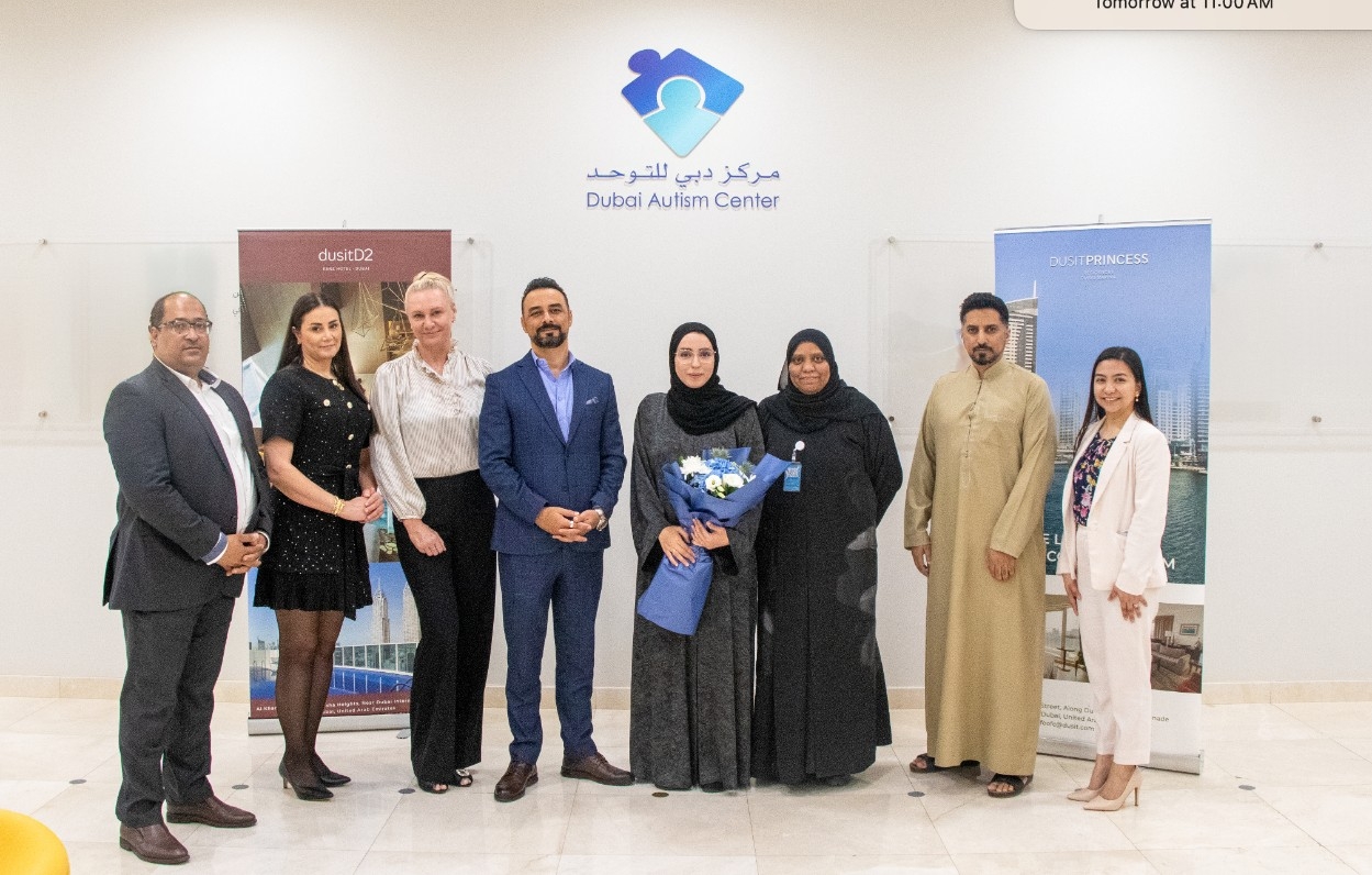 dusitD2 Kenz Hotel and Dusit Princess Residences Dubai Marina Partner with the Dubai Autism Center to Champion Awareness and Inclusivity