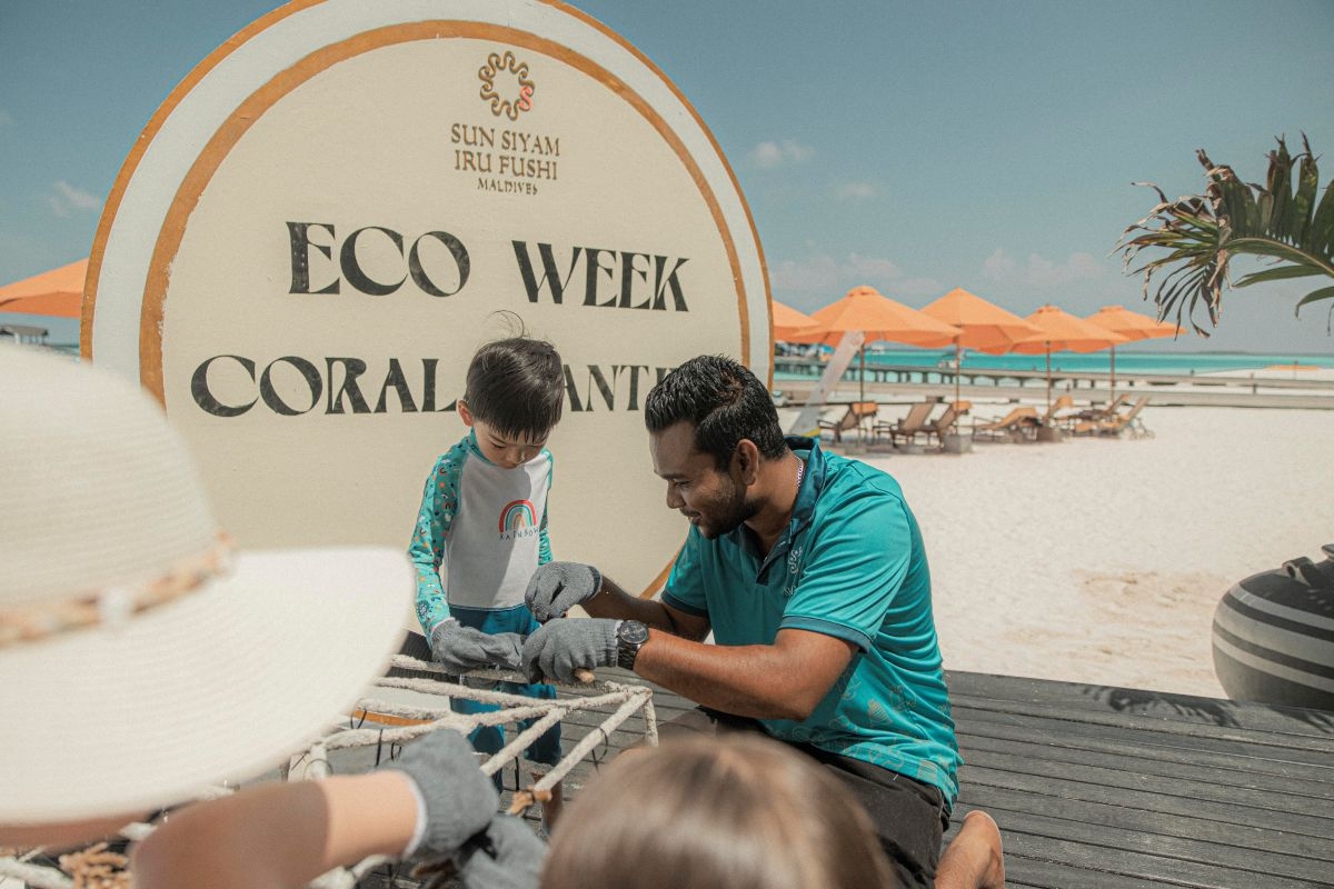 CELEBRATING EARTH: SUN SIYAM IRU FUSHI HOSTS AN IMMERSIVE ECO WEEK Honoring World Reef Awareness, World Environment & World Ocean Day