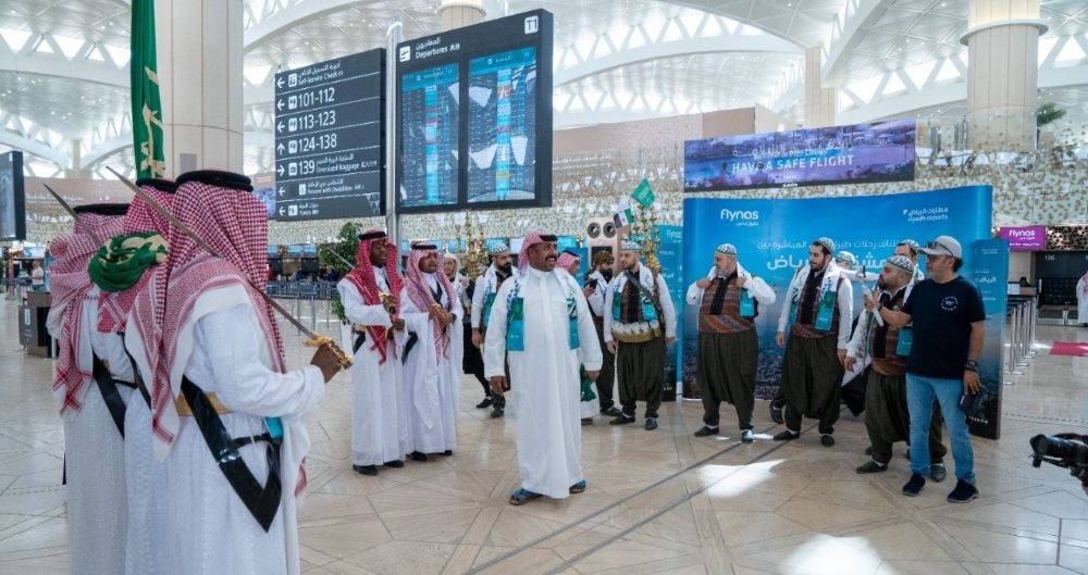 flynas Celebrates Launching Direct Flights Between Riyadh and Damascus Becoming the first Saudi airline to connect the two countries in 12 years