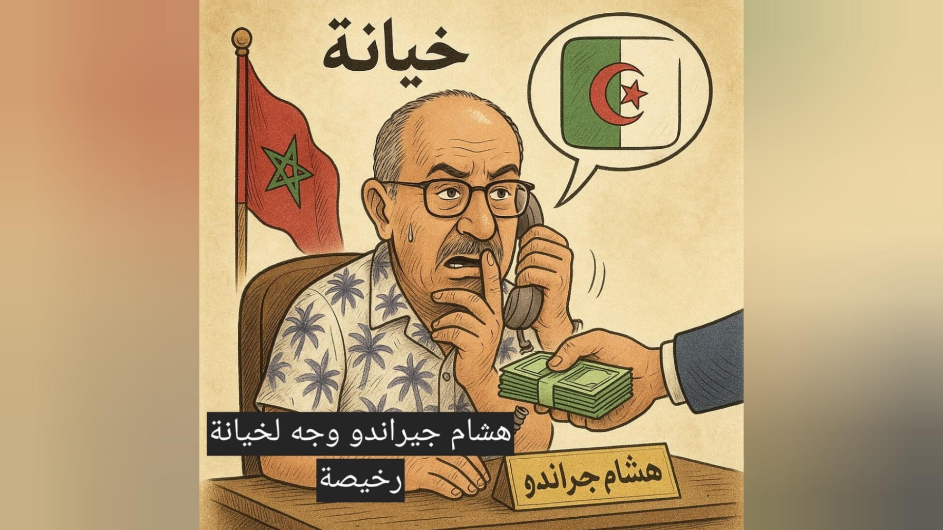 ✅ تضييق الخناق يدفع جيراندو إلى الفرار خارج كندا نحو "منفى رقمي" تحت جنح الابتزاز