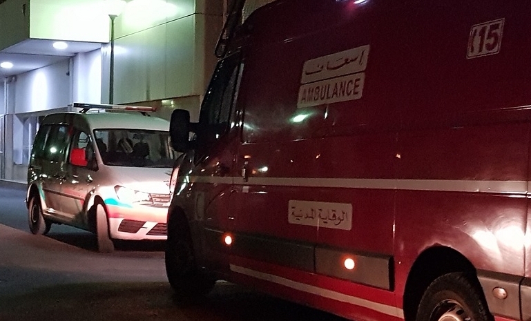 وفاة سيدة بعد سقوطها من الطابق الرابع بعمارة سكنية في طنجة