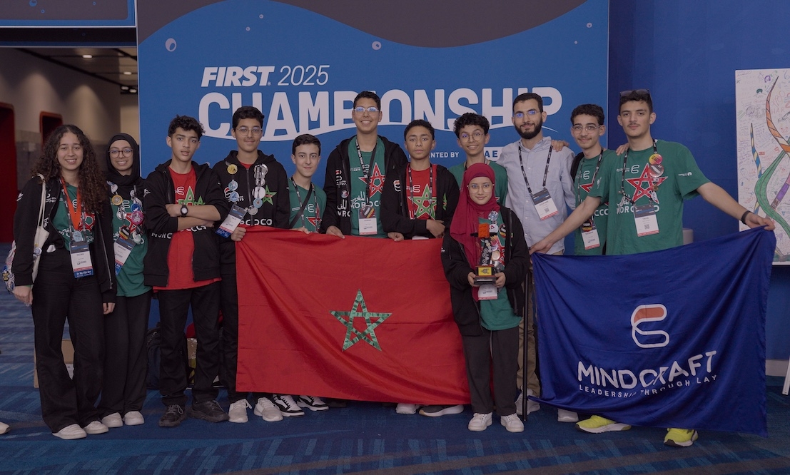 إنجاز مغربي مشرف في أمريكا.. فريق 'Mindcraft Robotics' من طنجة يحصد جائزة مرموقة في بطولة عالمية للروبوتات