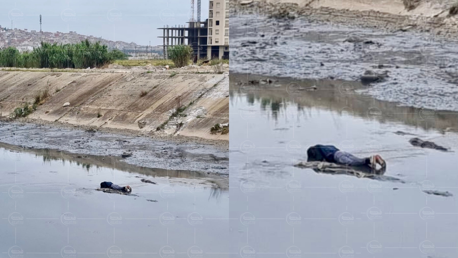 العثور على جثة شاب في وادٍ قرب محطة القطار بطنجة