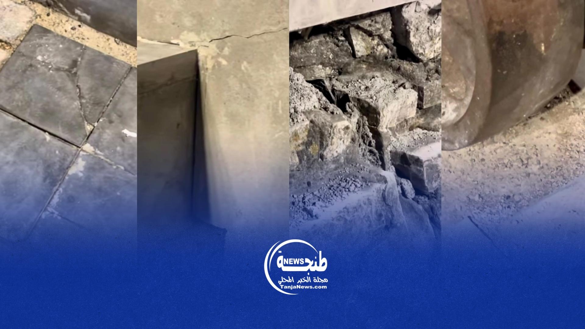 مواطنون يطالبون والي طنجة بالتدخل العاجل لإعادة هيكلة سور المعكازين ومحاسبة الشركة المكلفة