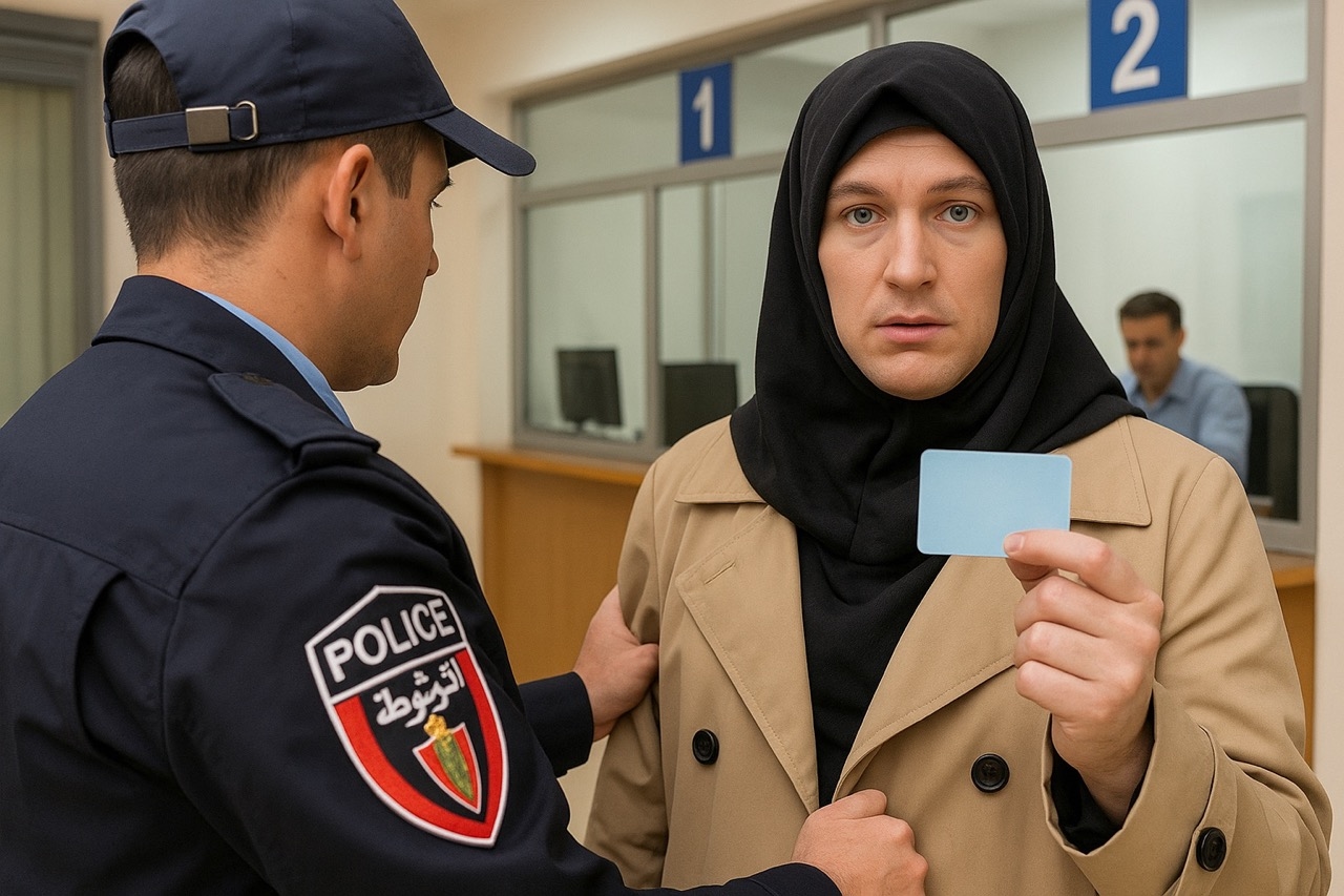 المحكمة تصدر حكمها في حق رجل تنكر كامرأة وحاول الحصول على هوية مزورة بطنجة