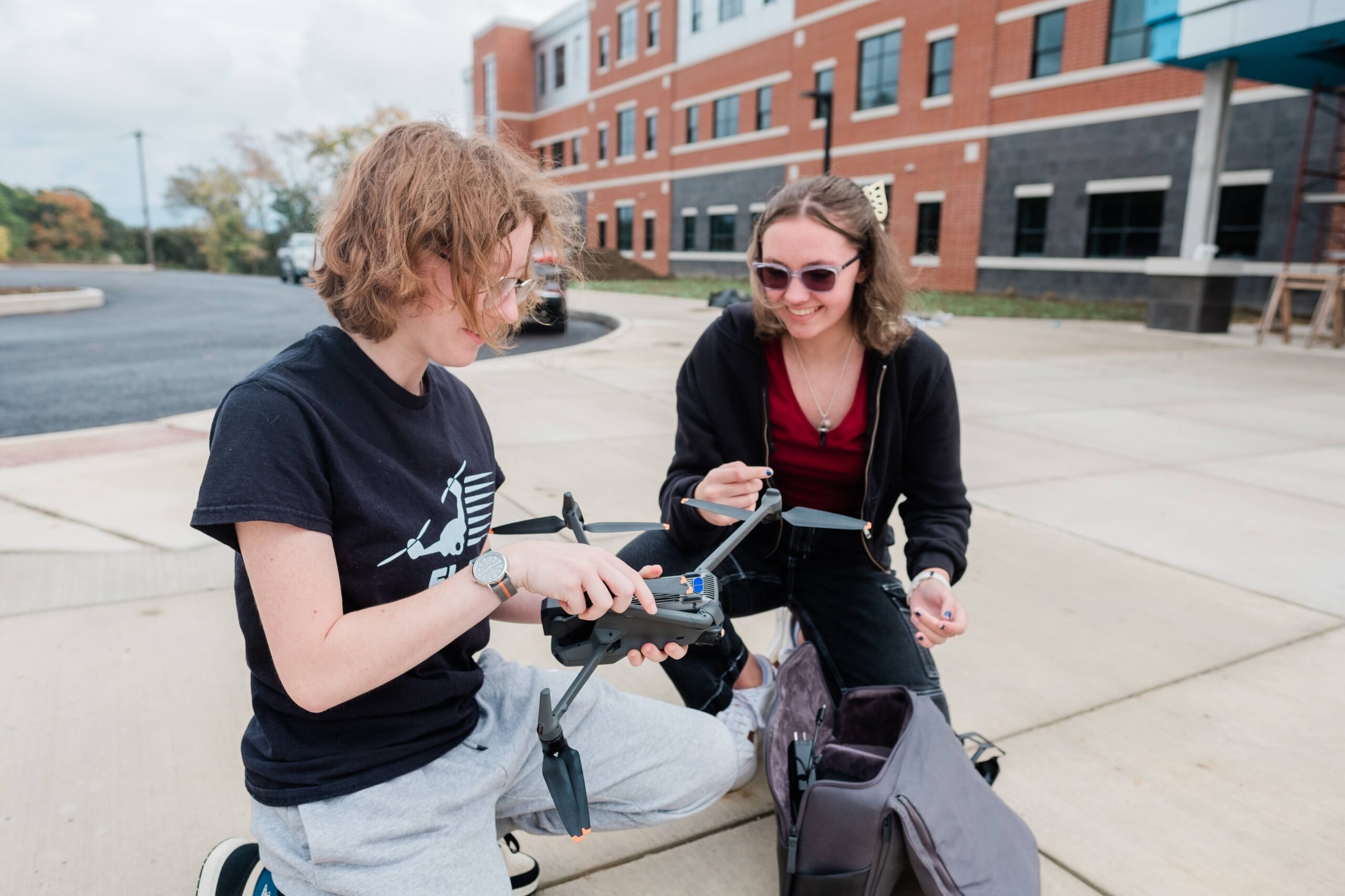 Closing the aviation gender gap: This high school drone program is opening career pathways for young women