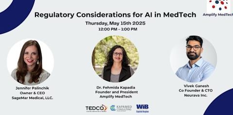 Regulatory Considerations for AI in MedTech