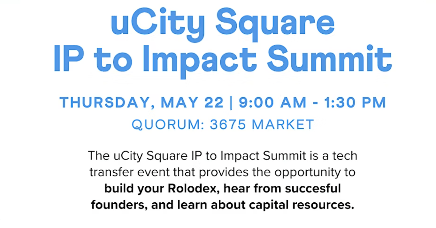 uCity Square IP to Impact Summit