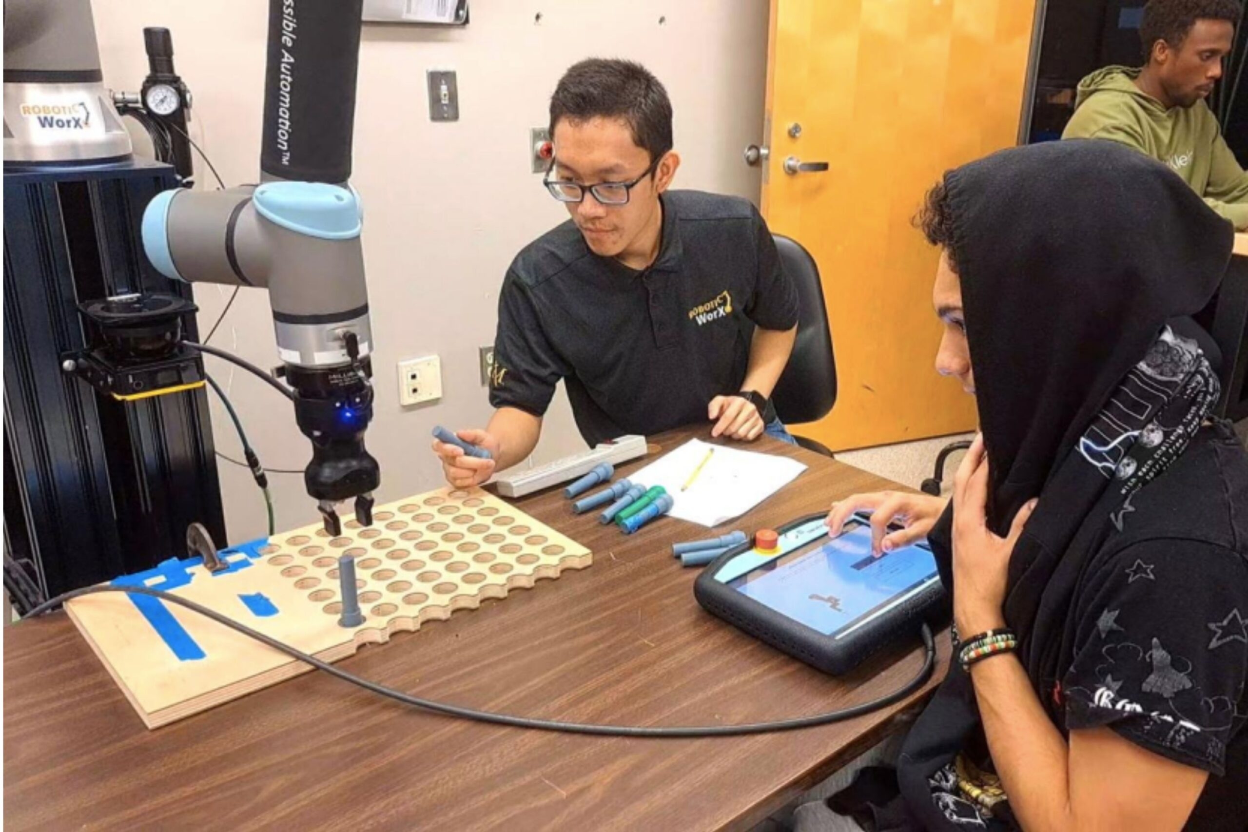 Robots that work with humans, rather than replacing them? Young people are lining up to join PA's Precision Cobotics