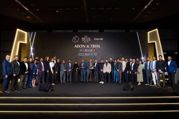 Aeon & Trisl Leads Emaar H1 2025 Awards with Triple No. 1 Wins, Continuing Its Consecutive No. 1 Position Since 2023