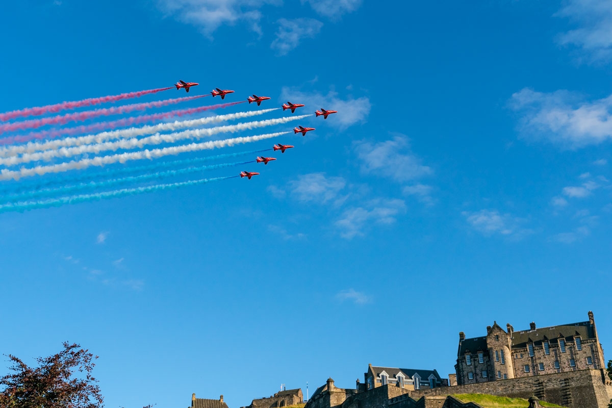 Steps to be taken to reduce impact of fighter jet flypasts over Edinburgh