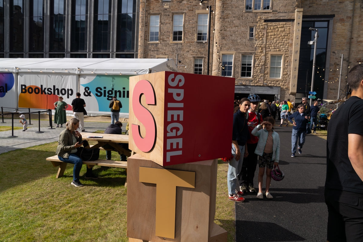 The Edinburgh International Book Festival – small changes this year