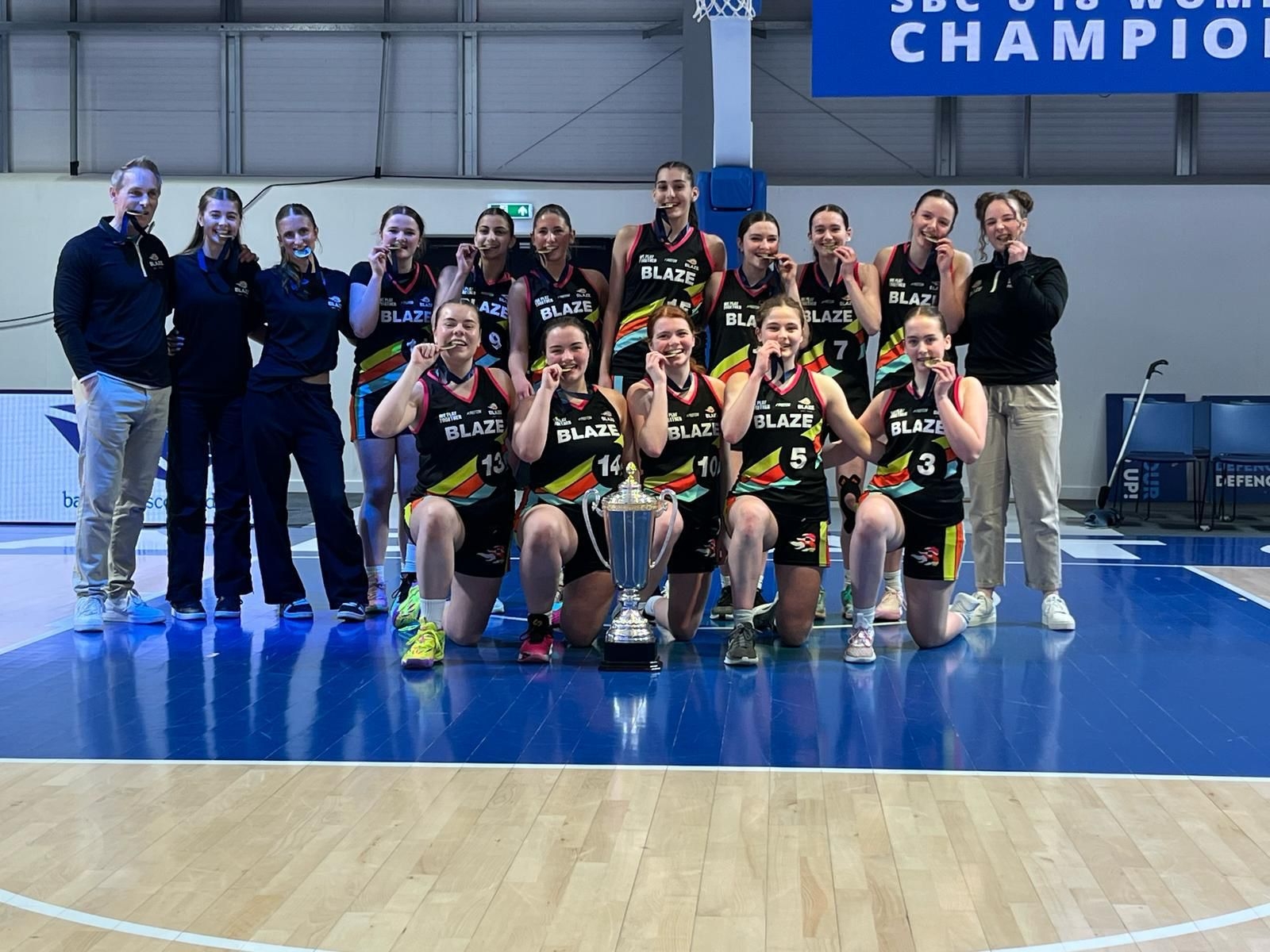 Blaze under-18 girls add to basketball laurels