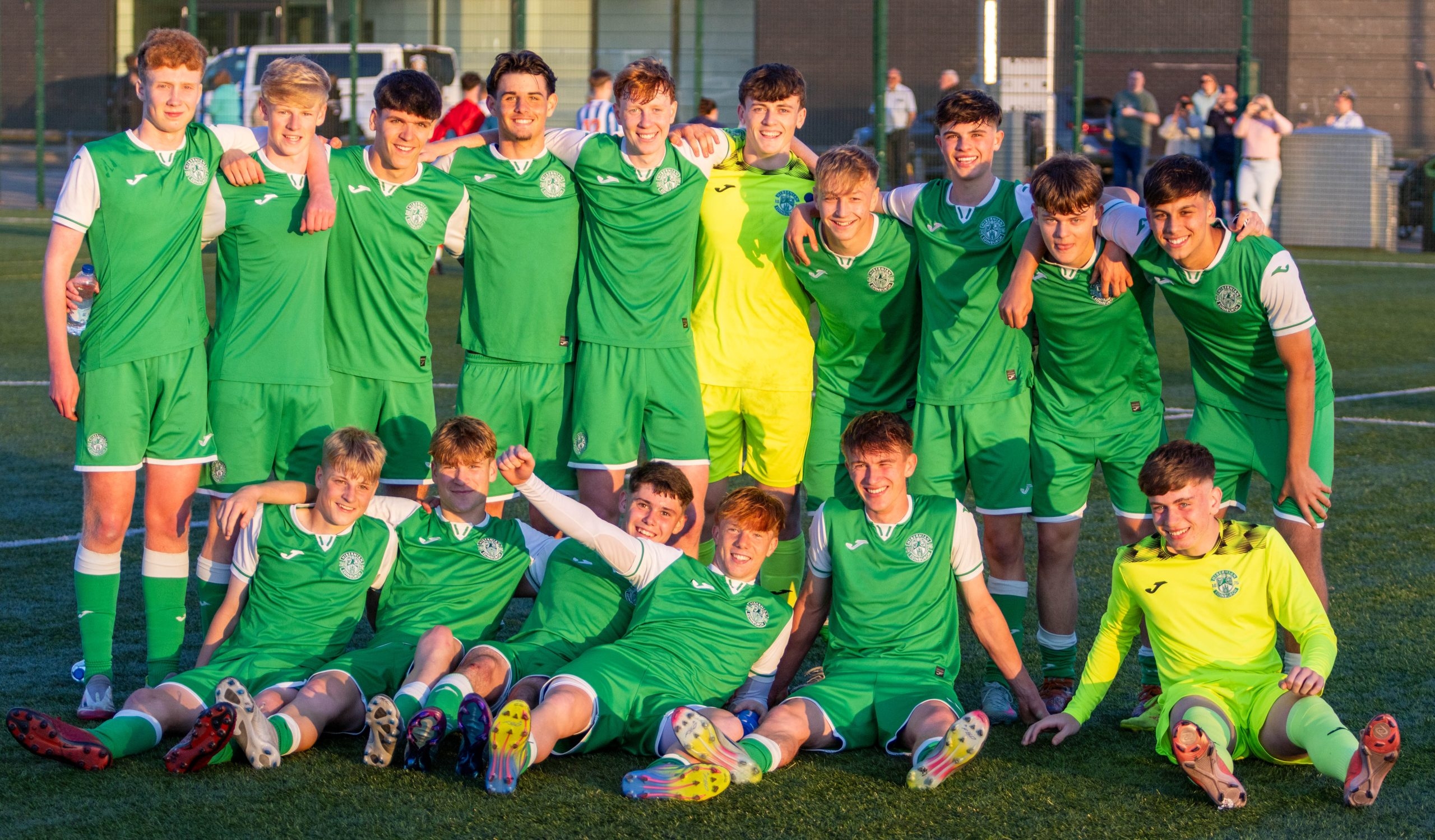 At Hibs it's not just the first team celebrating a successful season