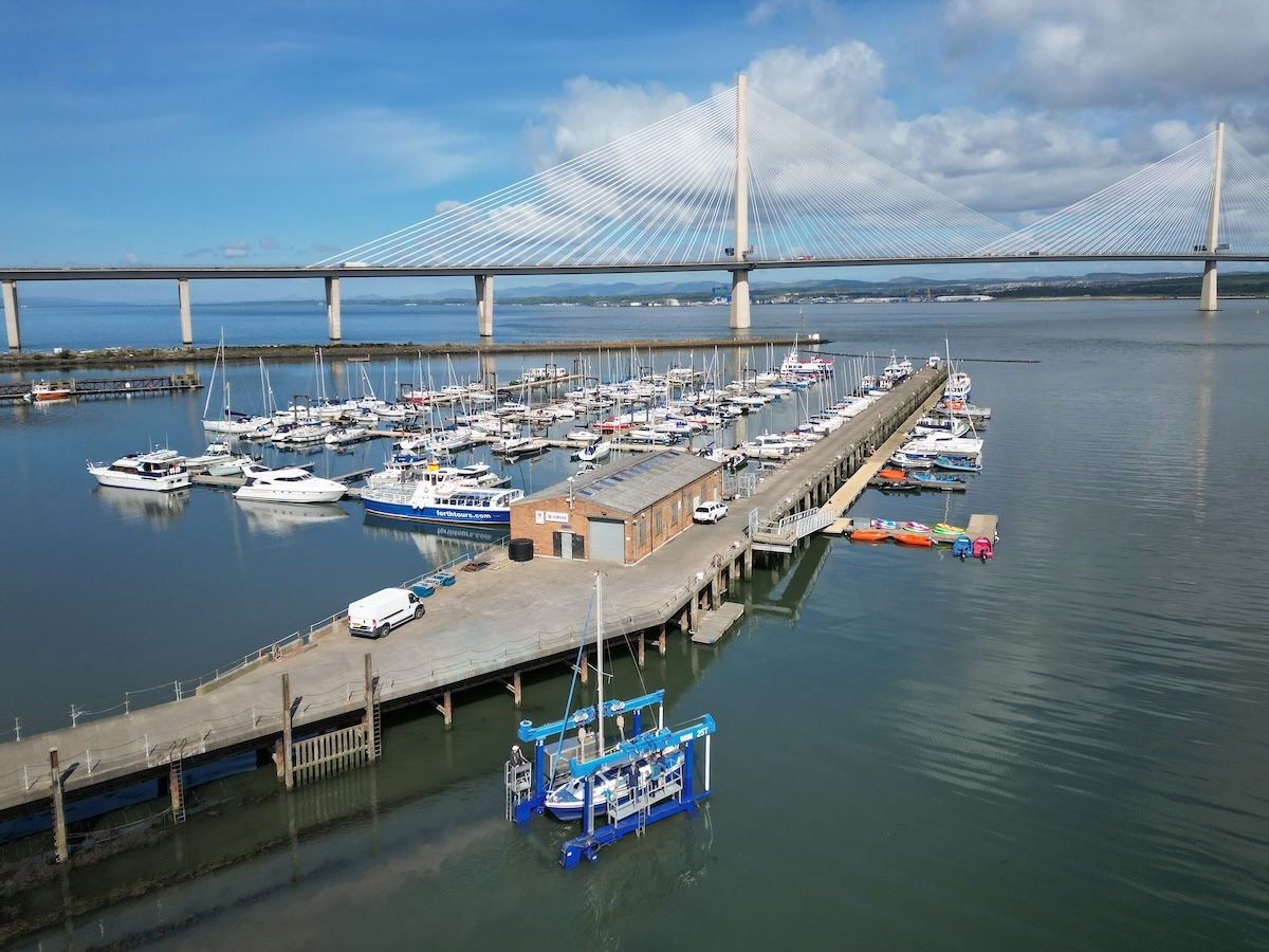 Savills marketing business opportunity at Port Edgar