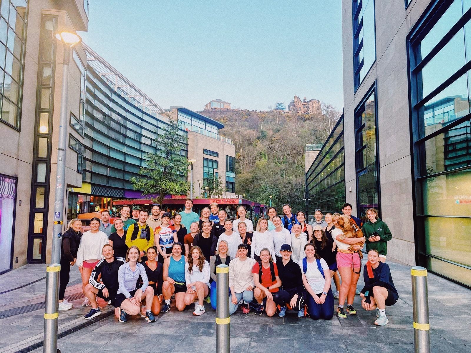 SWEAT SOCIETY partners with Homeless World Cup Foundation for pre-marathon charity run