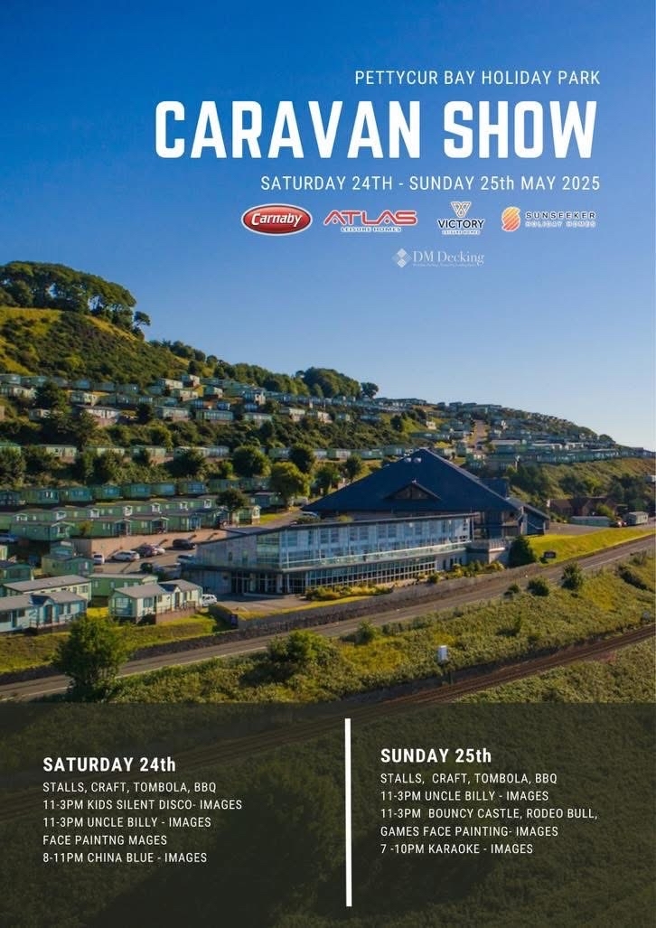 2025 Caravan Show at Pettycur Bay will be bigger than ever
