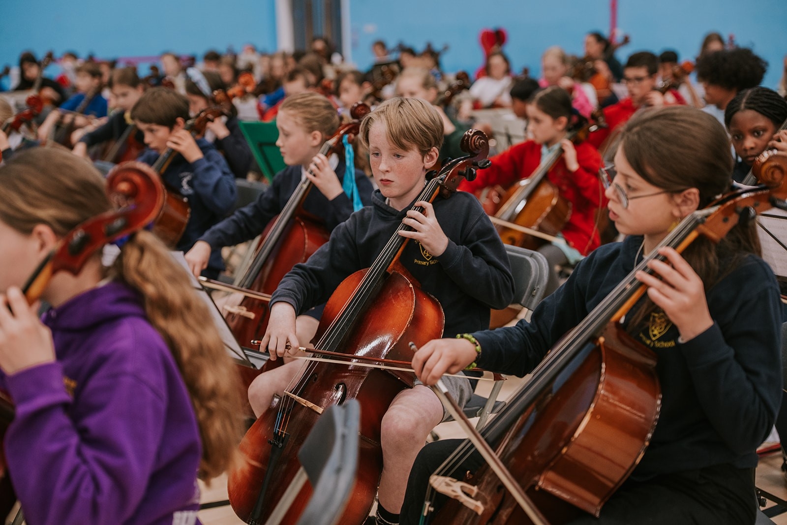 Children and young people from 50 Edinburgh schools attend Benedetti Foundation residency