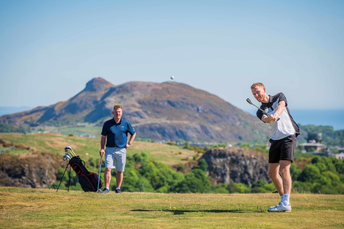 Swing into summer at an Edinburgh golf course