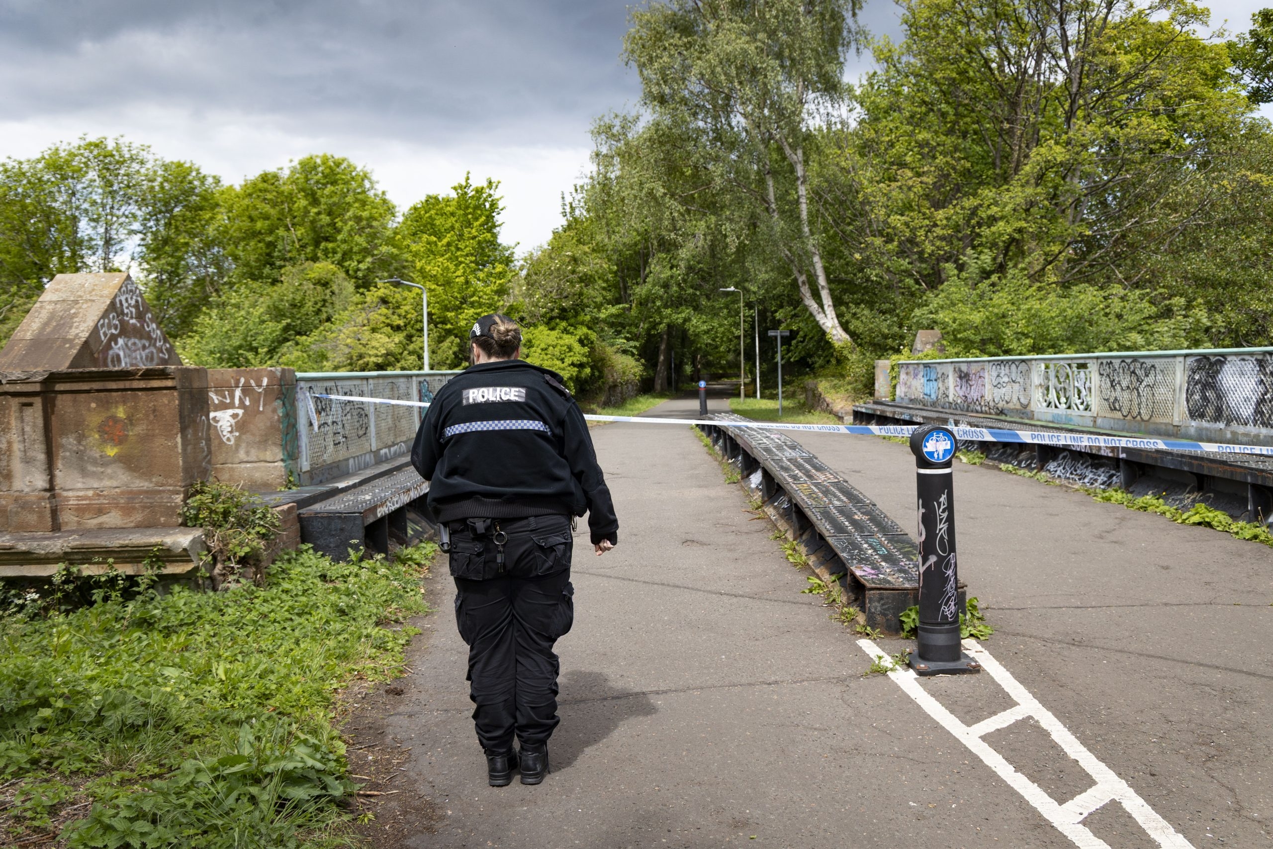 Gang war detectives recover firearm in Roseburn Path area