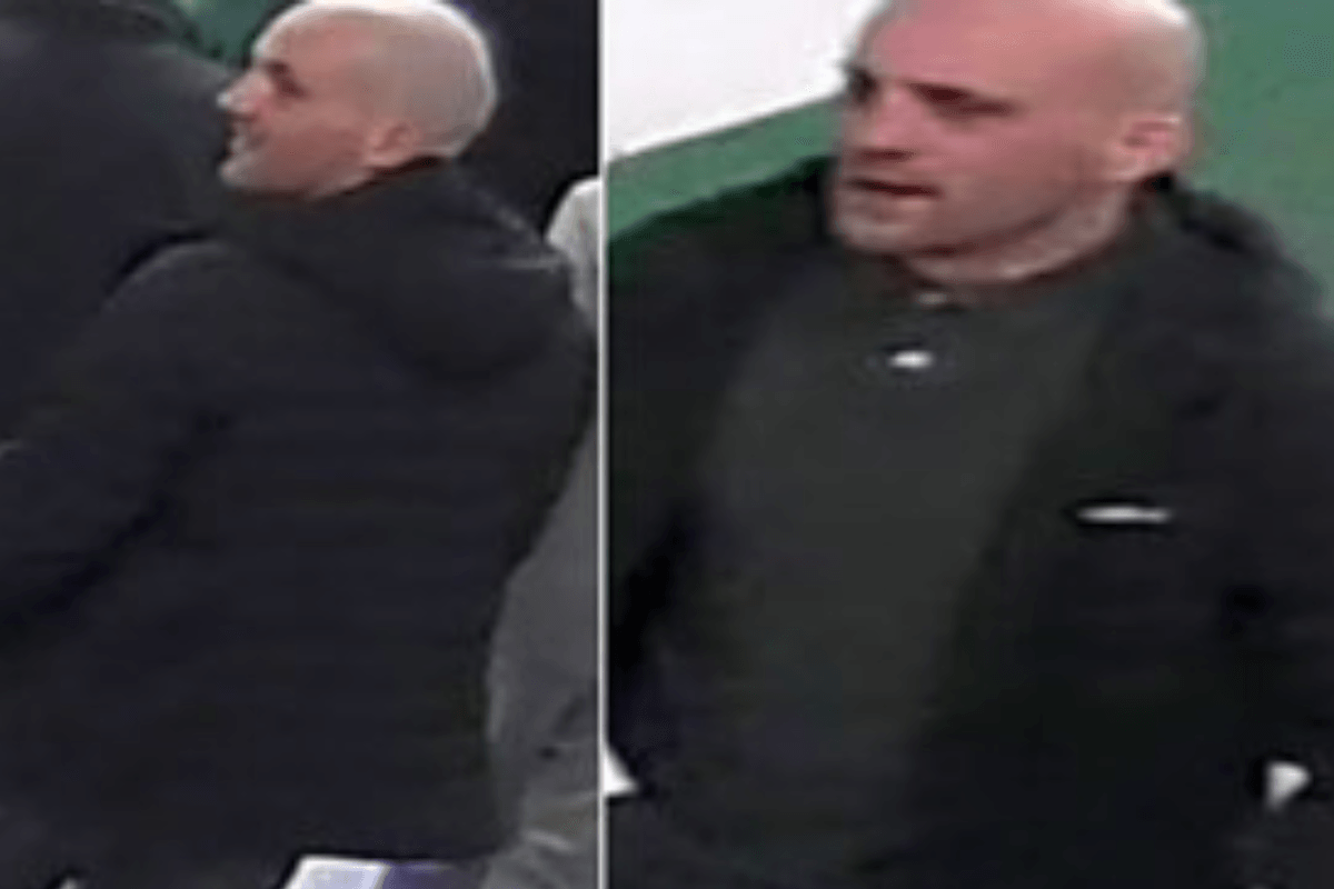 CCTV images of two men released following incident at Celtic v Hibs game