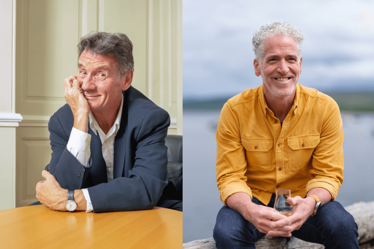 Michael Palin and Gordon Buchanan draw crowds to the Borders Book Festival