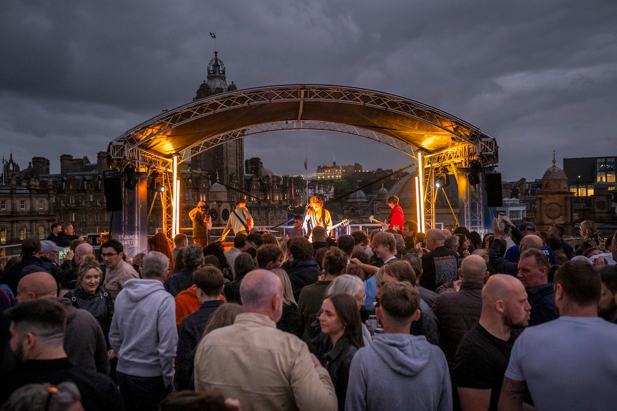 Free music festival at St James Quarter this August
