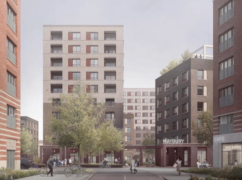 New housing designs for the Paper Factory criticised as 'featureless square blocks'