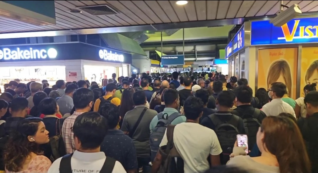 Local asks if anyone else is overwhelmed by the 'sheer number of people' in SG