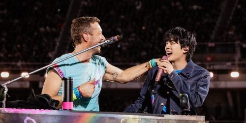The combined performance by Coldplay and Jin of BTS ignites social media