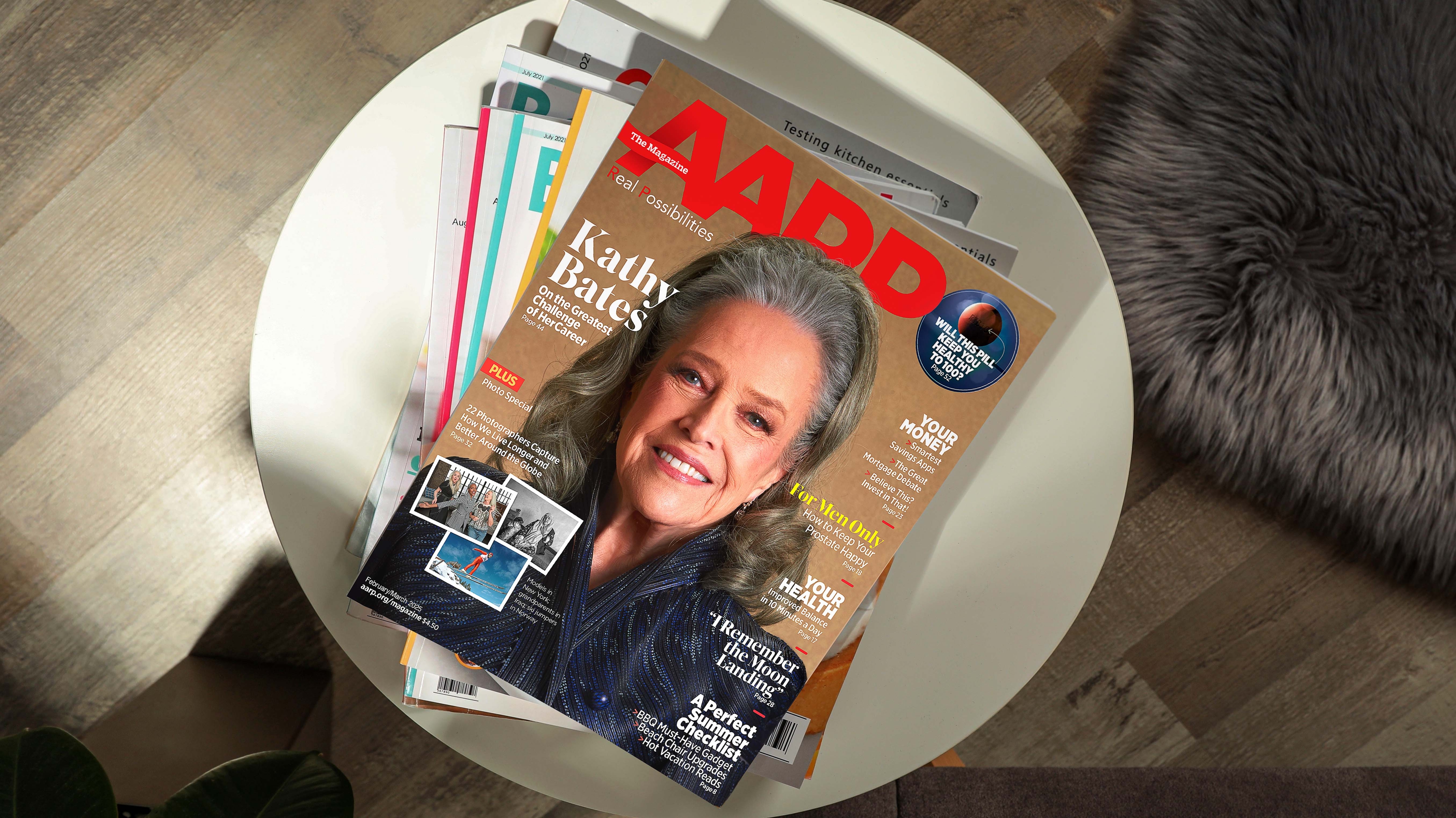 AARP Wondering If Anyone Will Notice Kathy Bates On Cover For 9th Issue In Row