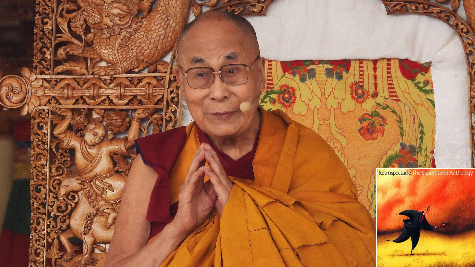 Dalai Lama Revises Claim Life Only Suffering When Not Listening To Golden-Era Supertramp