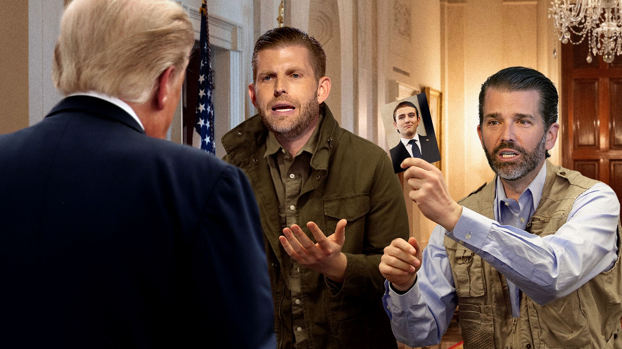 Jealous Trump Boys Try To Convince Father That Barron A DEI