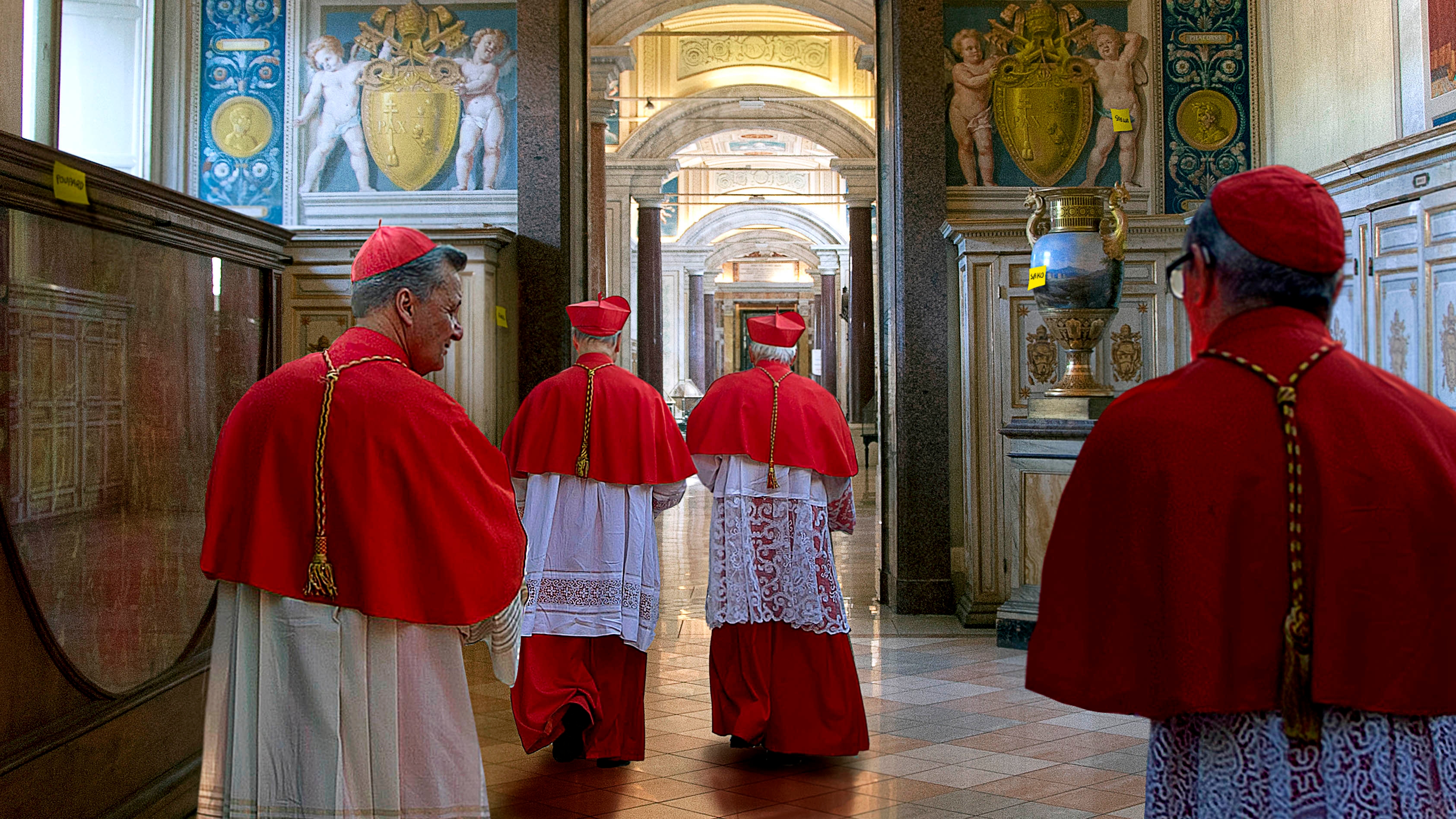 Cardinals Begin Placing Stickers On Vatican Relics They Want When Pope Francis Dies