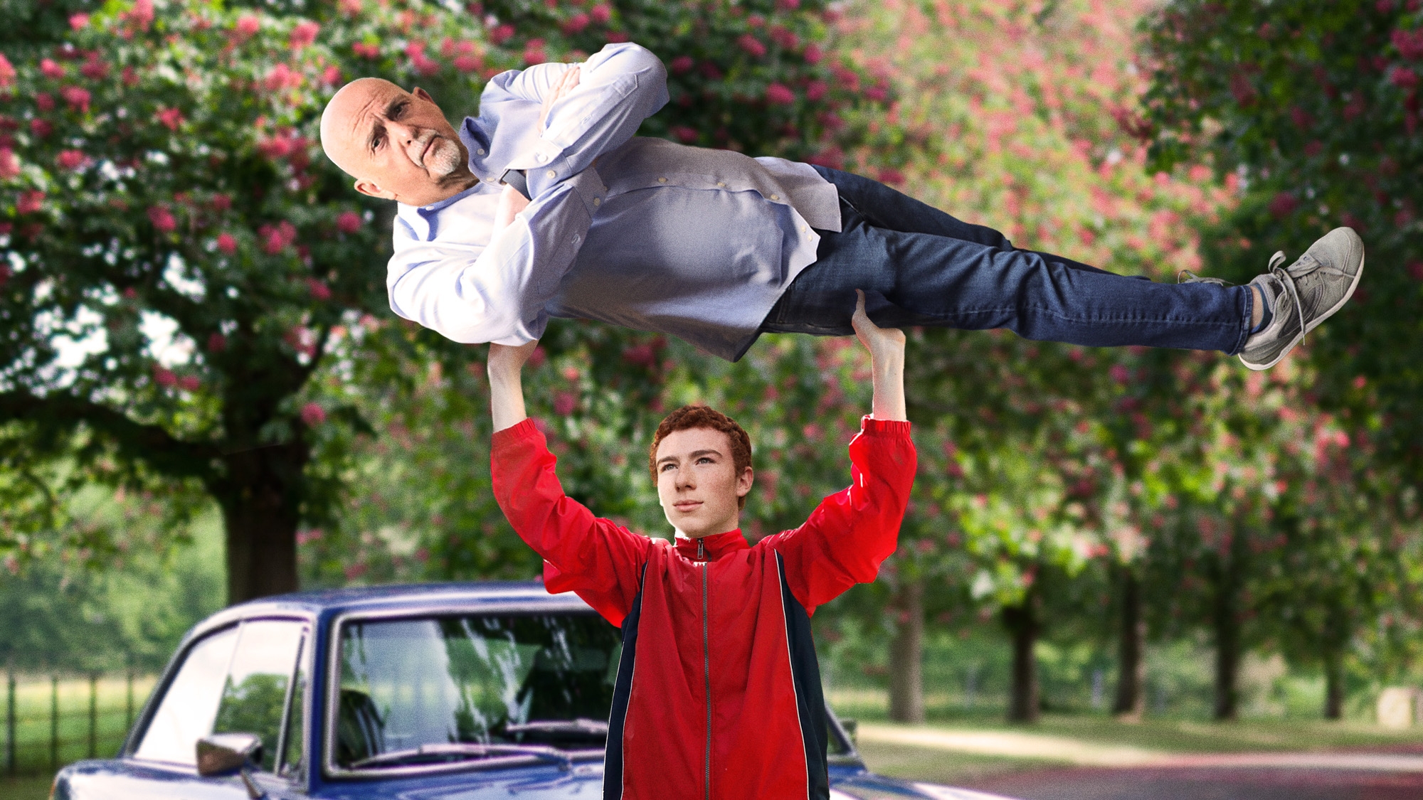 Romantic Teen Stands Outside Crush's Window Holding Up Peter Gabriel
