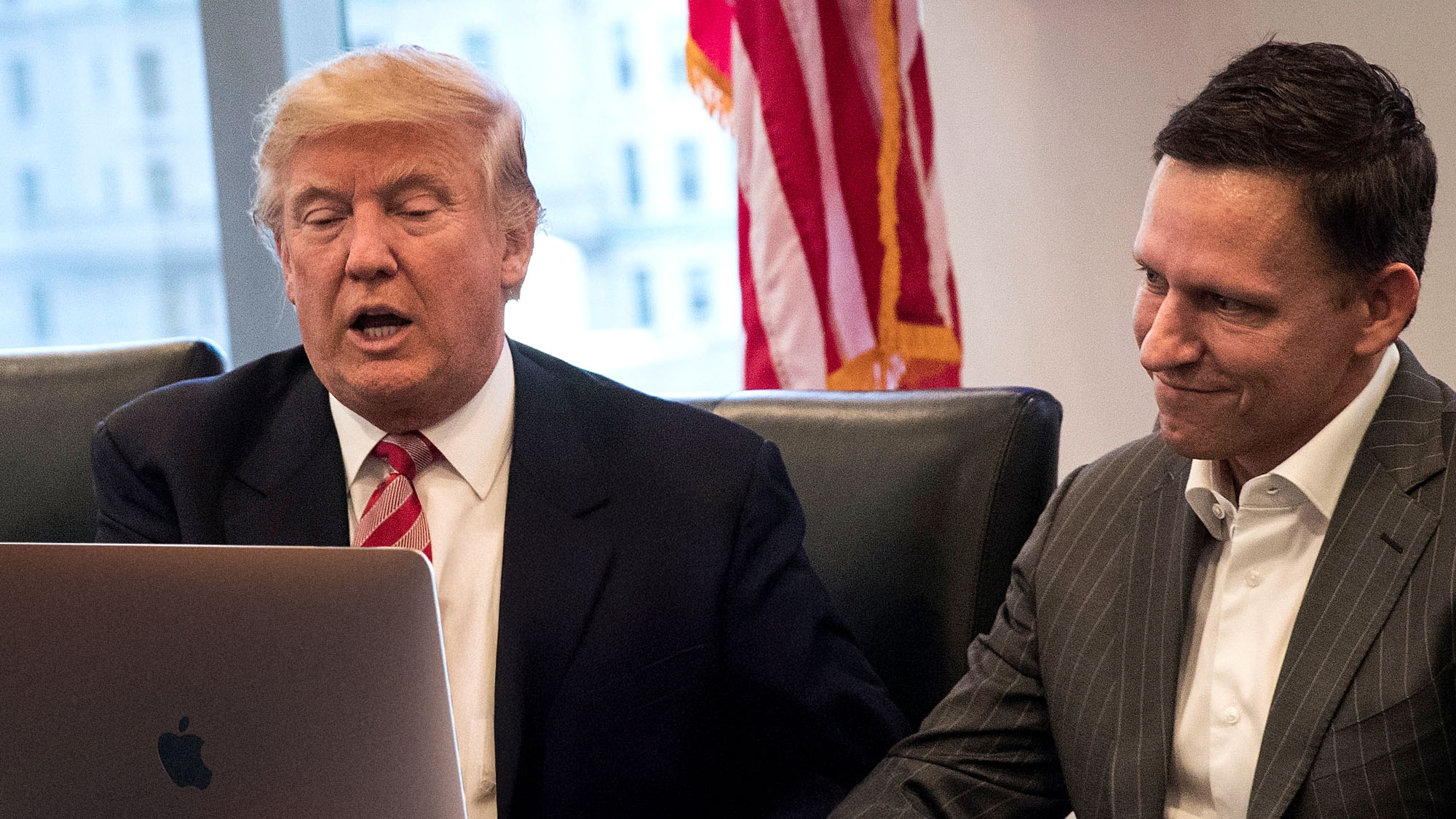 Peter Thiel Shows Trump How To Sort Spreadsheet Of Americans By Ethnicity
