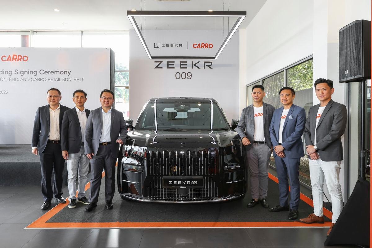 Zeekr appoints Carro as authorised dealer in M'sia